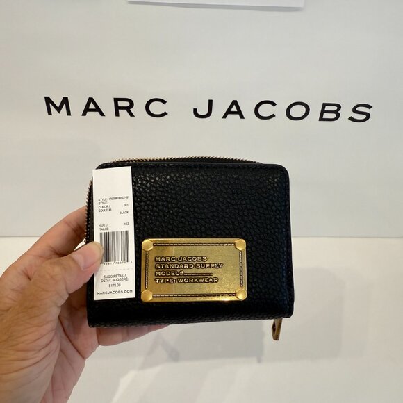 Marc Jacobs 4R5SMP088S01 The Plaza Bifold Wallet ‼️choose 1 color‼️ - Picture 6 of 16